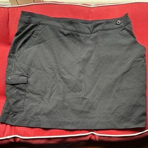 Columbia PFG Black Cargo Skirt